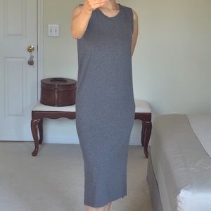MADEWELL SIMPLE GREY DRESS